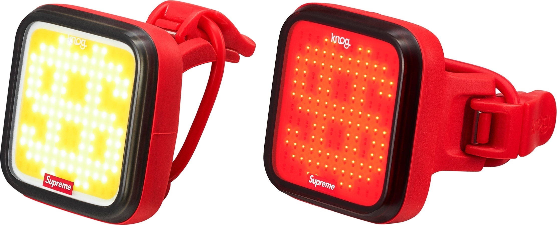 Supreme®/Knog Blinder Bicycle Lights (Set of 2)